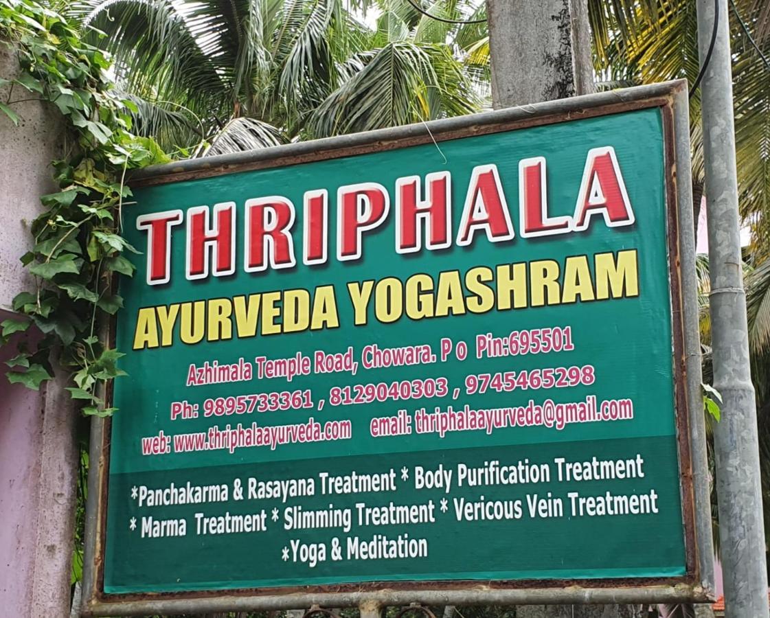 Ferienwohnung Thriphala Ayurveda Yogashram Thiruvananthapuram Exterior foto